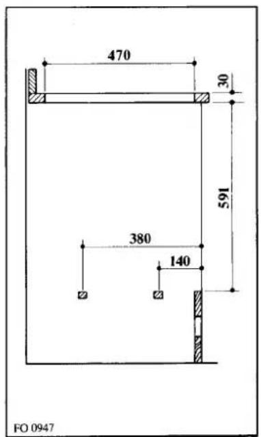 REX PTF5V - Su mobile base con forno - 3