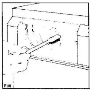 REX POCKET420T - Pulizia del vano interno del cassetto - 1