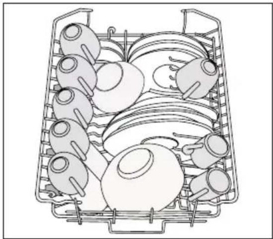 ZANKER GE46005S - Einordnen im oberen Korb - 1