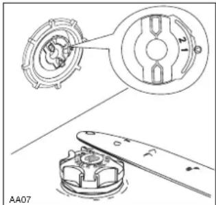 ZANKER GE44032S - a) Mechanische Einstellung - 1