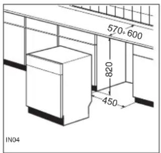 ZANKER GE44031 - Arbeitsplatte entfernen - 1