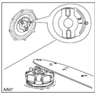 ZANKER ZKS 5642 W - a) Mechanische Einstellung - 1