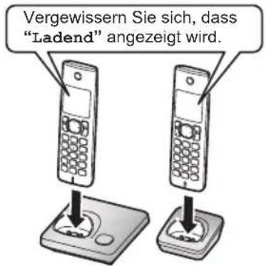 PANASONIC KX-TG7861G - Akku-Aufladung - 1