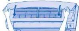PANASONIC CS-RE12NKX - PANNELLO ANTERIORE - 1