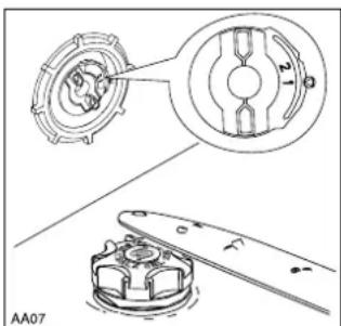 ZANKER ZKS 5453 IE - a) Mechanische Einstellung - 1
