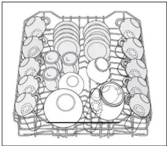 ZANKER GE66005S - Einordnen im oberen Korb - 1