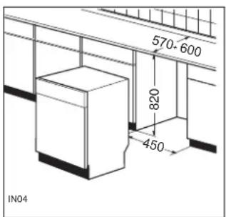 ZANKER GE44016S - Arbeitsplatte entfernen - 1