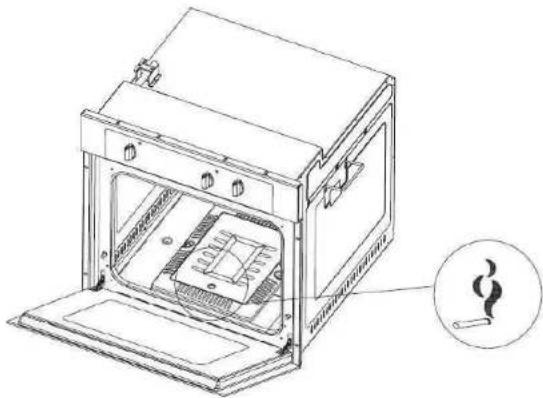 Orima ORF 630 VX - Acender o forno manualmente - 1