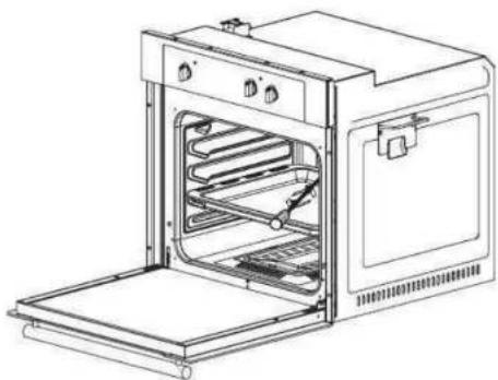 Orima ORF 630 VX - Acender o forno manualmente - 2