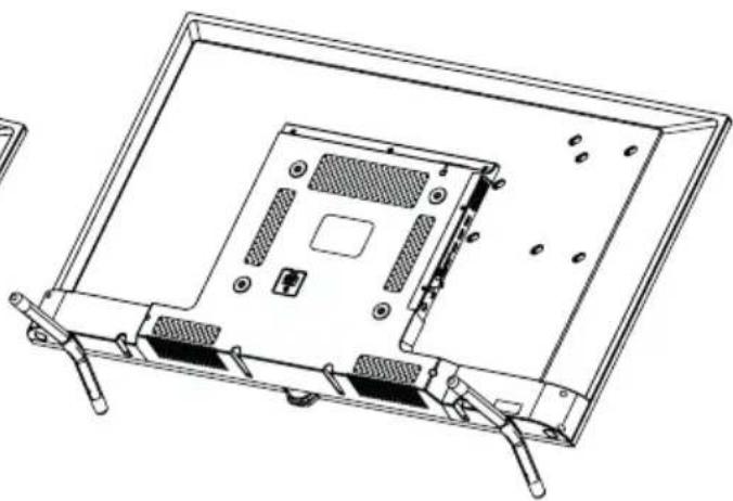 SVAN SVTV132SM - 40" - 43" STAND INSTALLATION DIAGRAM "MODEL 1" - 2
