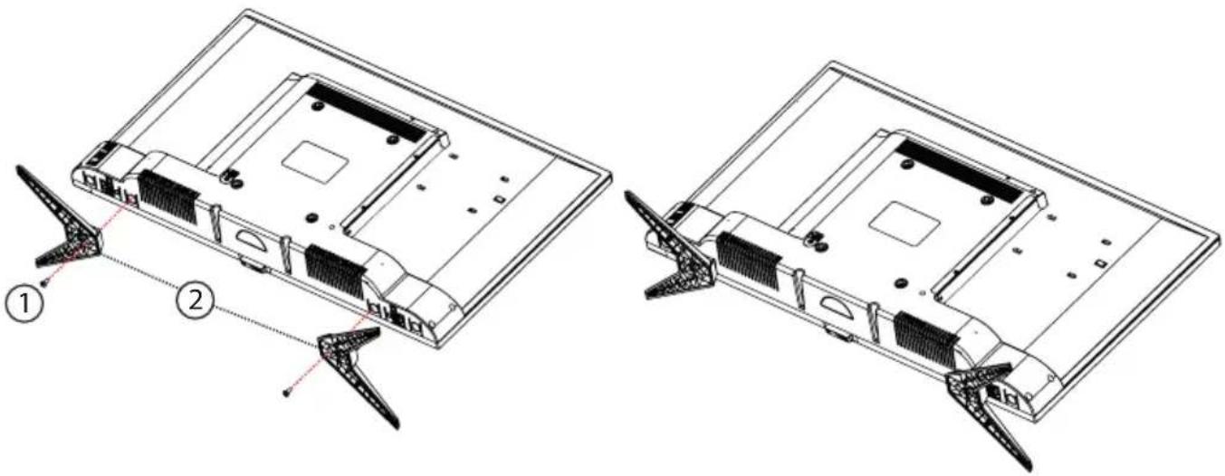 SVAN SVTV132SM - 32" STAND INSTALLATION DIAGRAM "MODEL 3" - 1