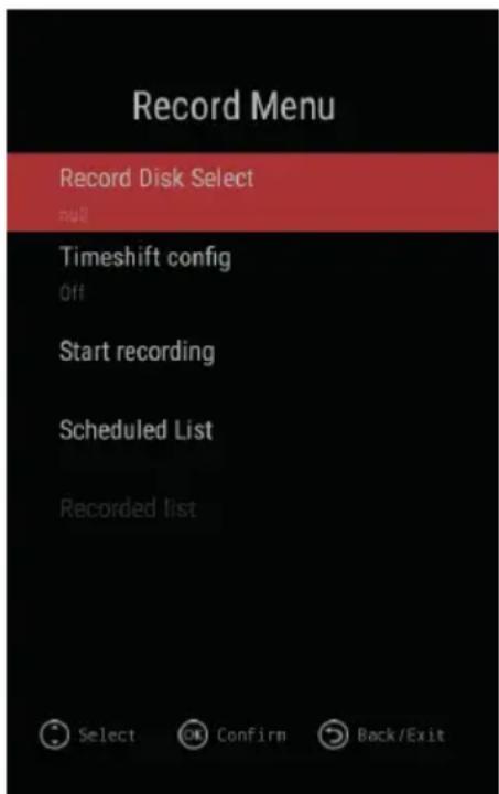 SVAN SVTV132SM - Record Menu (For DTV) - 1