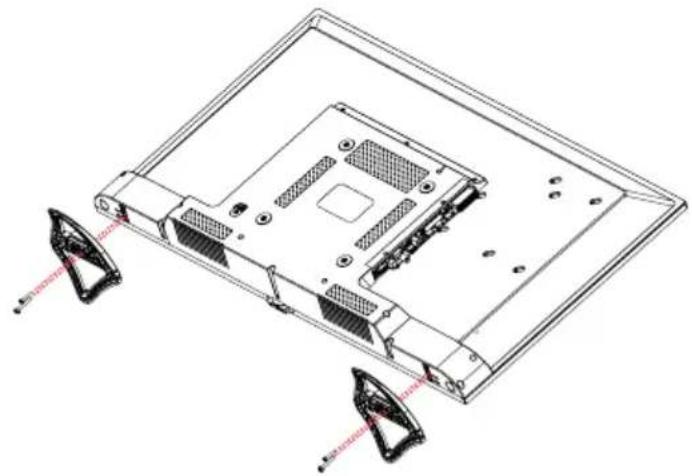 SVAN SVTV132SM - 40" - 43" STAND INSTALLATION DIAGRAM "MODEL 3" - 1