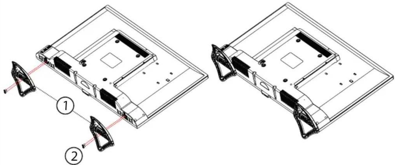 SVAN SVTV132SM - 32" STAND INSTALLATION DIAGRAM "MODEL 2" - 1