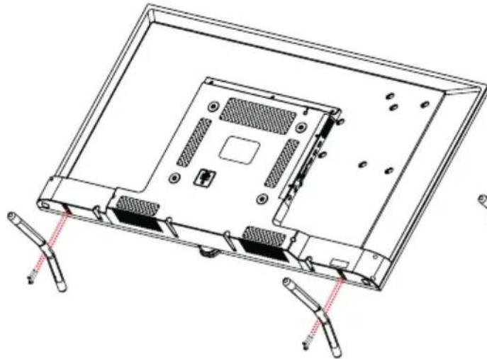 SVAN SVTV132SM - DIAGRAMA DE INSTALACIÓN DE SOPORTE 40" - 43" "MODELO 1" - 1
