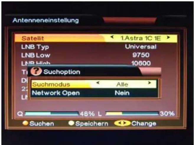 Reflexion TDD-3230 - a. Sendersuchlauf - 2