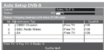 PANASONIC Viera TX-L37EW5 - Start Auto Setup (Die Einstellungen werden automatisch vorgenommen) - 3