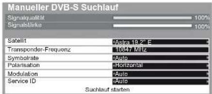 PANASONIC Viera TX-L37EW5 - Stellen Sie den Satelliten ein - 1