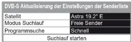 PANASONIC Viera TX-L37EW5 - DVB-Senderliste automatisch aktualisieren [Senderliste aktualisieren] - 2