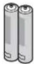 PANASONIC Viera TX-L37EW5 - Batterien für - 1