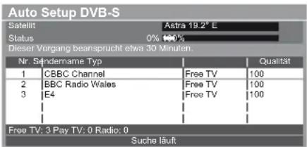PANASONIC Viera TX-L37EW5 - [Auto Setup DVB-S] 4 [DVB-C-Netzwerkeinstellungen] - 1