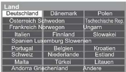 PANASONIC Viera TX-L37EW5 - Wählen Sie Ihr Land aus - 1