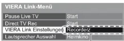 PANASONIC Viera TX-L37EW5 - ■ Bei Anschluss mehrerer Recorder oder Player - 1