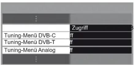 PANASONIC Viera TX-L37EW5 - Wählen Sie [Tuning-Menü DVB-S], [Tuning-Menü DVB-C], [Tuning-Menü DVB-T] oder [Tuning-Menü Analog] - 1
