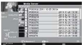 PANASONIC Viera TX-L37EW5 - Wählen Sie die Datei - 1