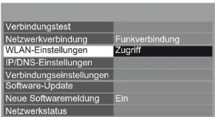 PANASONIC Viera TX-L37EW5 - Wählen Sie [WLAN-Einstellungen] - 1