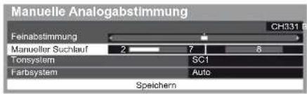 PANASONIC Viera TX-L37EW5 - [Manueller Suchlauf]: - 1