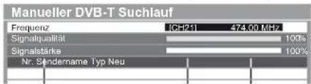PANASONIC Viera TX-L37EW5 - Stellen Sie die Frequenz für jeden Kanal ein 2 Suchen - 1
