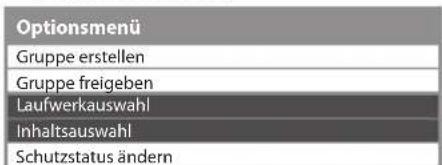 PANASONIC Viera TX-L37EW30 - ■earbeiten des Aufzeichnungsinhaltes [Gruppe erstellen] / [Gruppe freigeben] / [Schutzstatus ändern] - 5