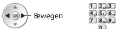PANASONIC Viera TX-L37ES31 - Bewegen Sie den Cursor und geben Sie die Nummer ein - 1