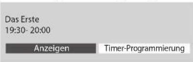 PANASONIC Viera TX-L37ES31 - ■ Bei Auswahl des aktuellen Programms - 1