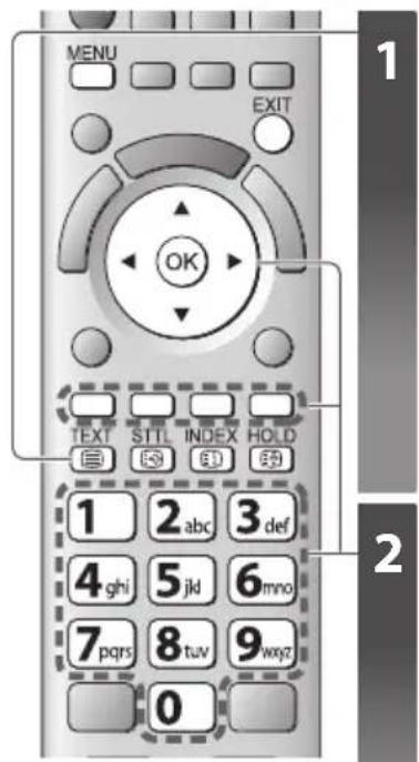 PANASONIC Viera TX-L37ES31 - ■ Modusumschalte[Videotext] (S. 36) - 1