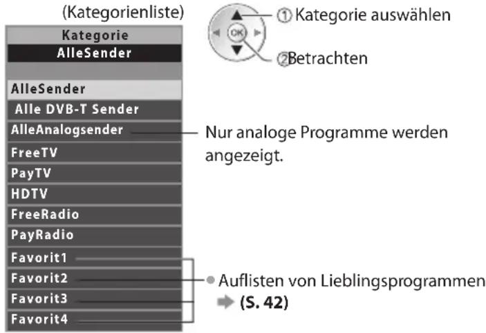 PANASONIC Viera TX-L37ES31 - ■ Betrachten des Programms - 10