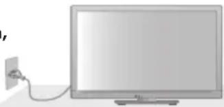 PANASONIC Viera TX-L37ES31 - Handhabung von Netzstecker und Netzkabel - 2