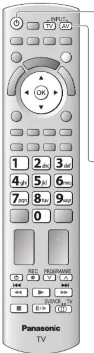PANASONIC Viera TX-L37ES31 - Betrachten von externen Eingangssignalen - 1