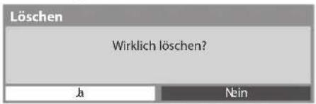 PANASONIC Viera TX-L37ES31 - Den ausgewählten Inhalt löschen - 3