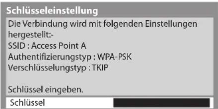 PANASONIC Viera TX-L37ES31 - Rufen Sie den Eingabemodus für den Verschlüsselungscode auf - 1