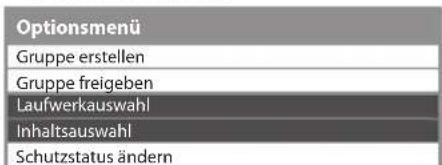 PANASONIC Viera TX-L37EF32 - ■earbeiten des Aufzeichnungsinhaltes [Gruppe erstellen] / [Gruppe freigeben] / [Schutzstatus ändern] - 5