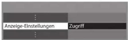PANASONIC Viera TX-L37EF32 - Wählen Sie [Anzeige-Einstellungen] - 1