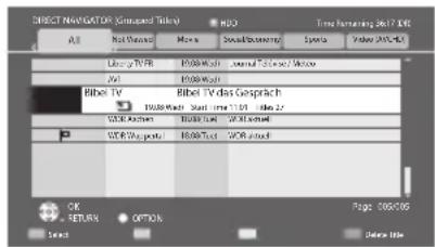 PANASONIC Viera TX-L37EF32 - Den DIGA-Recorder bedienen - 1
