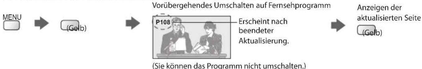 PANASONIC Viera TX-L37EF32 - Fernsehen beim Warten auf Aktualisierung - 1