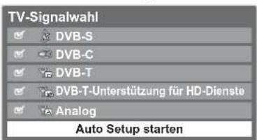 PANASONIC Viera TX-L32GT24 - Wählen Sie „Auto Setup starten“ aus - 1