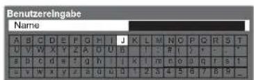 PANASONIC Viera TX-L32GT24 - ■Eingeben von Zeichen über die eingeblendete Tastatur - 1