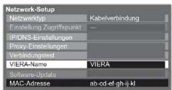 PANASONIC Viera TX-L32GT24 - Den Namen dieses Fernsehers bearbeiten - 1
