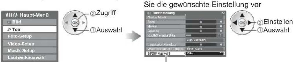 PANASONIC Viera TX-L32GT24 - Audioausgangseinstellungen - 2