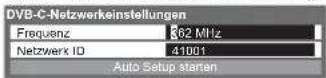 PANASONIC Viera TX-L32GT24 - Netzwerkeinstellungen für DVB-C - 1